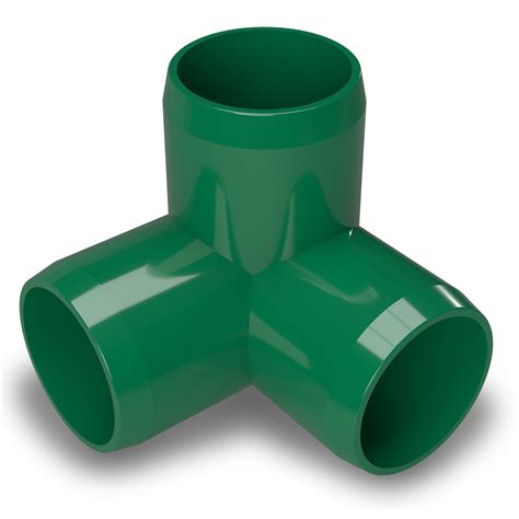 3 way corner pipe fitting